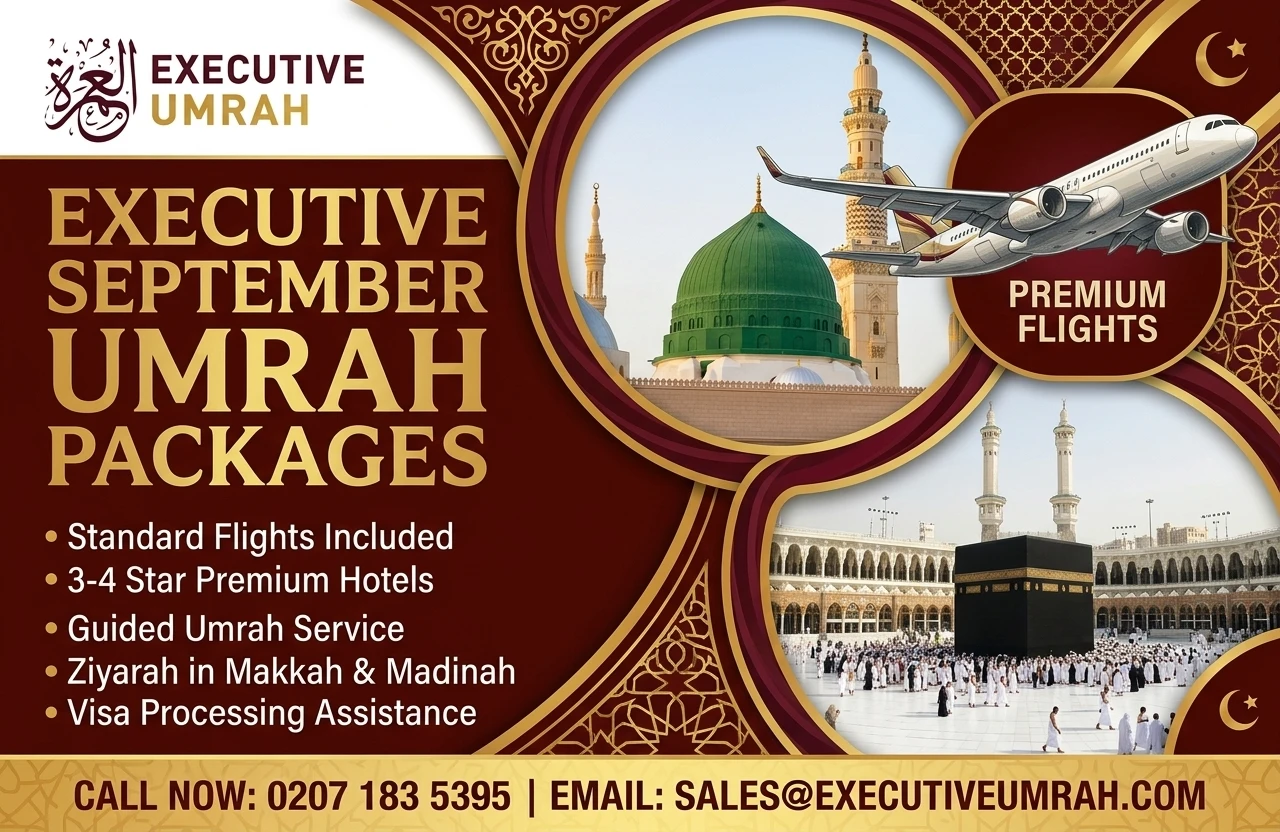 Executive September Umrah Packages
