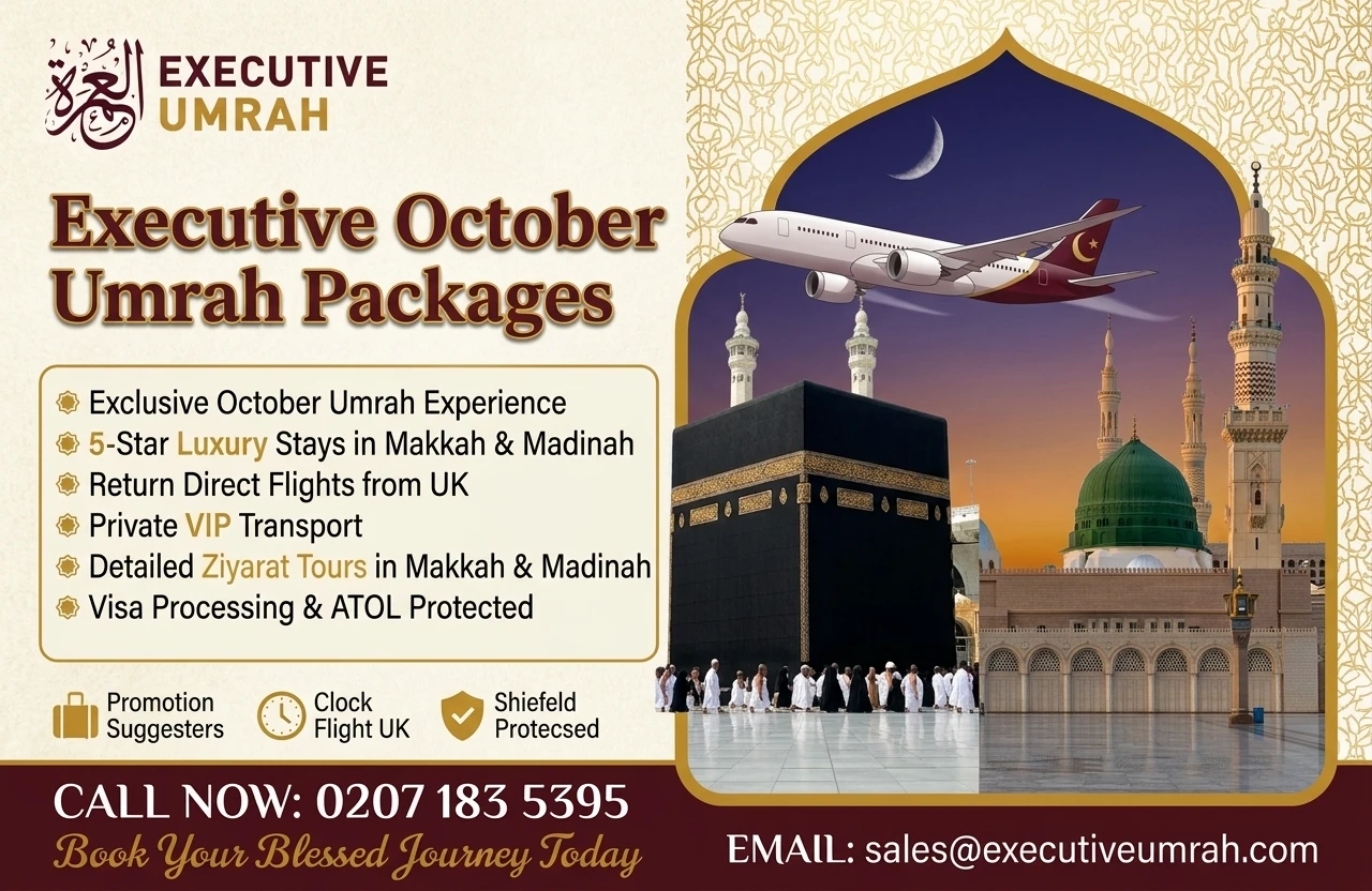 Executive October Umrah Packages