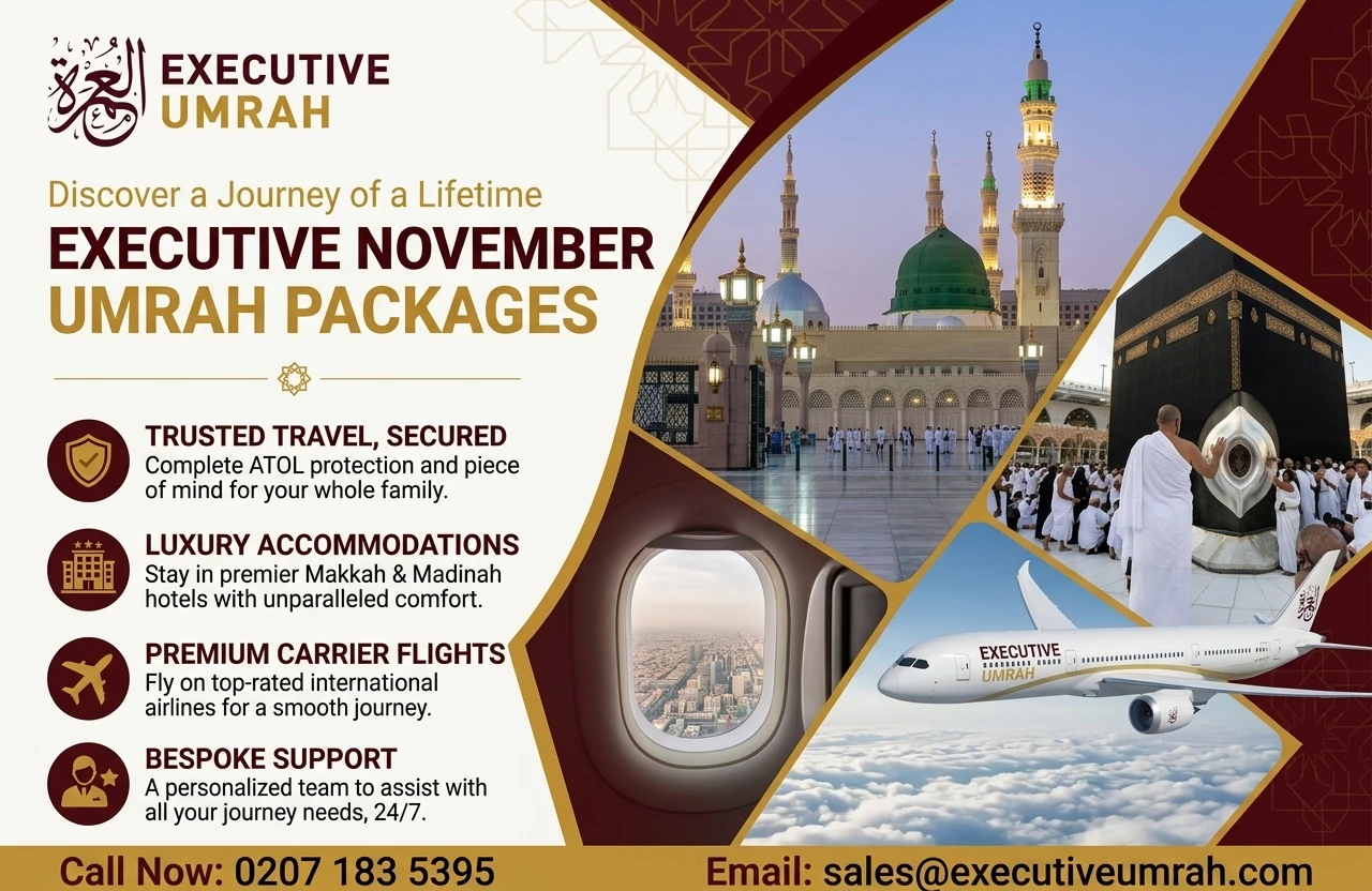 Executive November Umrah Packages