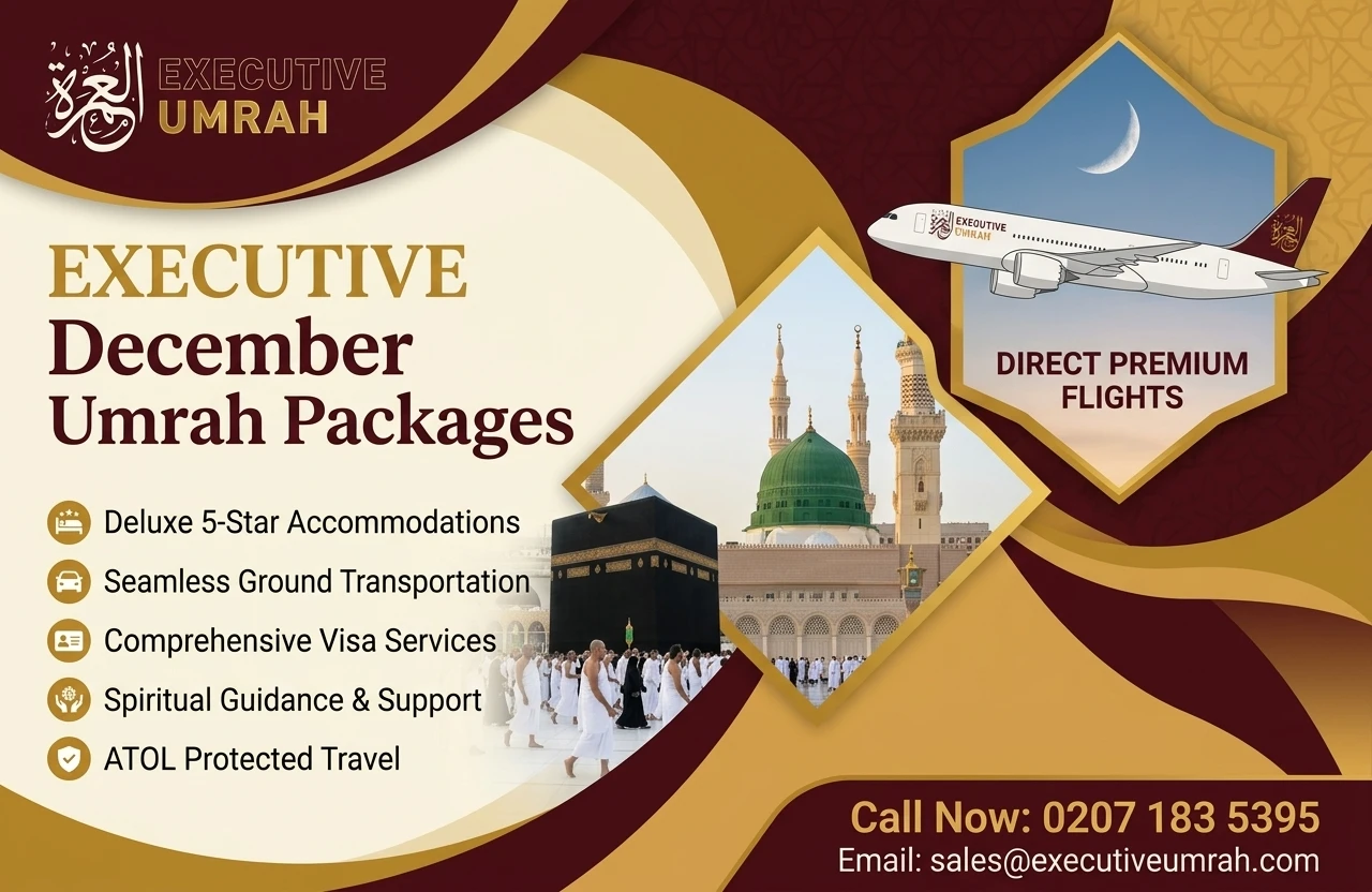Executive December Umrah Packages