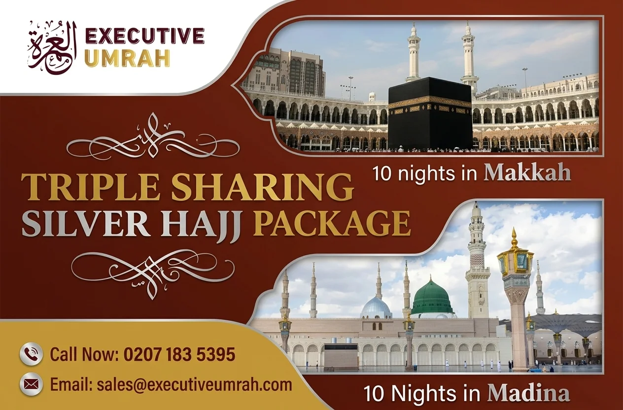 Triple Sharing Silver Hajj Package